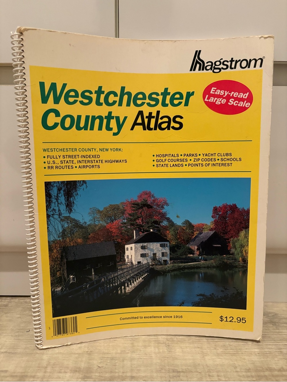 Vintage Hagstrom Westchester County Atlas